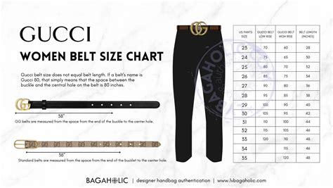 gucci belt sizing chart.